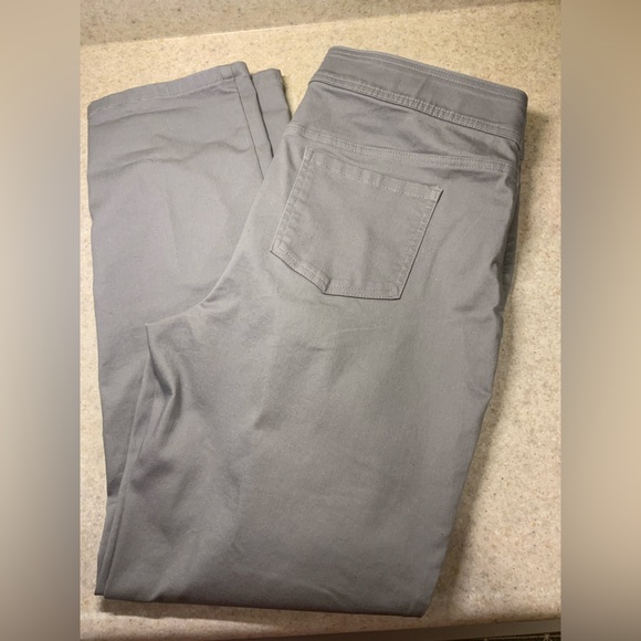 Kim Rogers Pants - Kim Rogers Light Gray Trousers